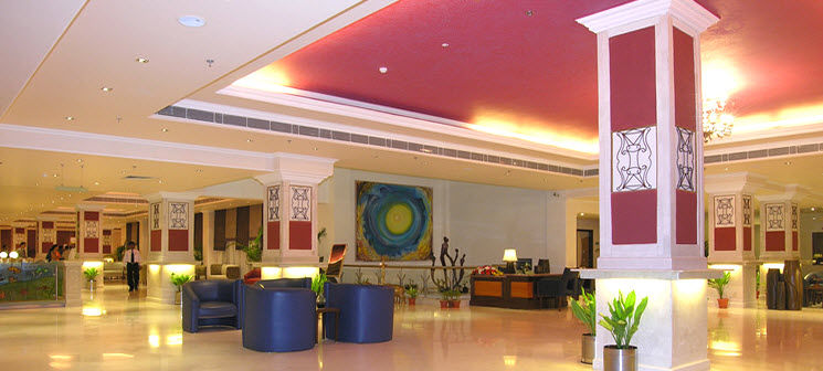 The Piccadily Hotell Lucknow Inreriör bild